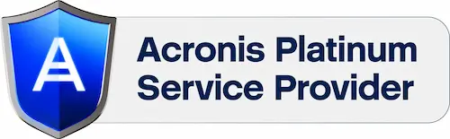 acronis platinum service provider badge